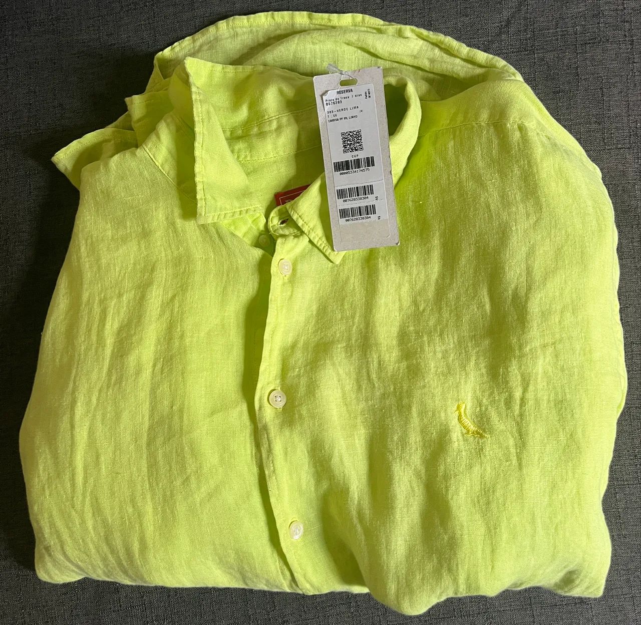 Camisa Reserva PF ML Linho