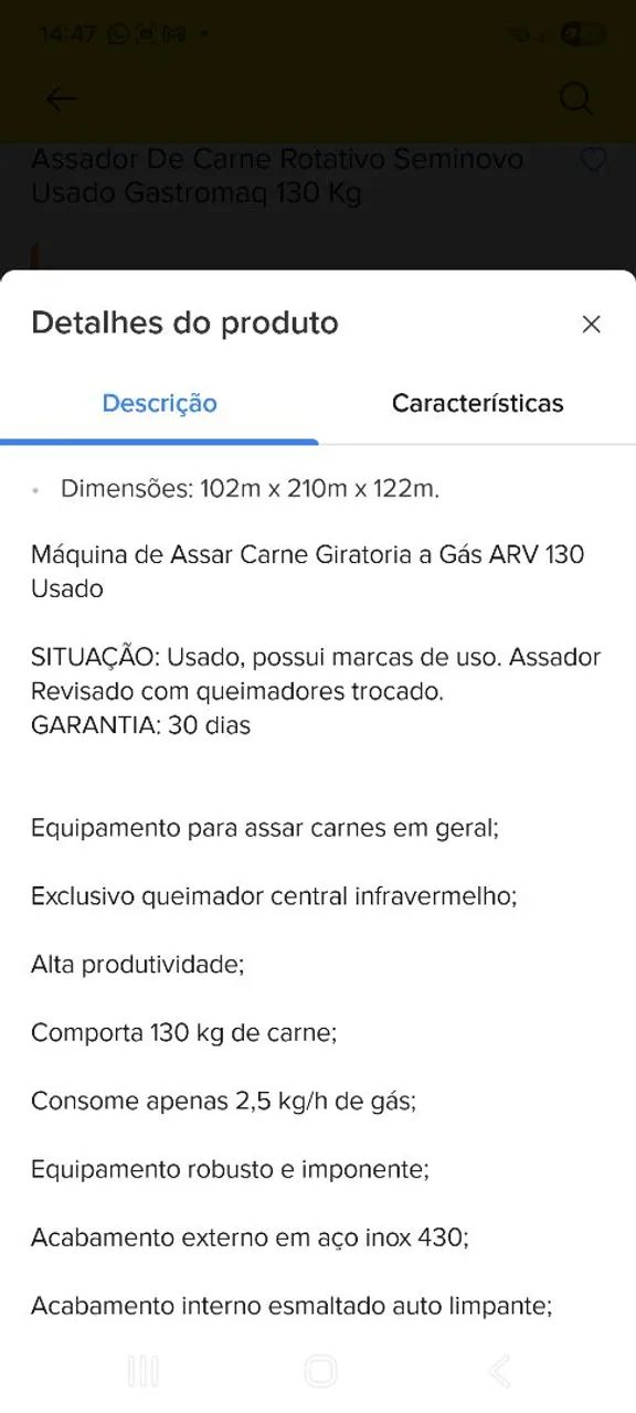 Maquina de assar carnes - Foto 2