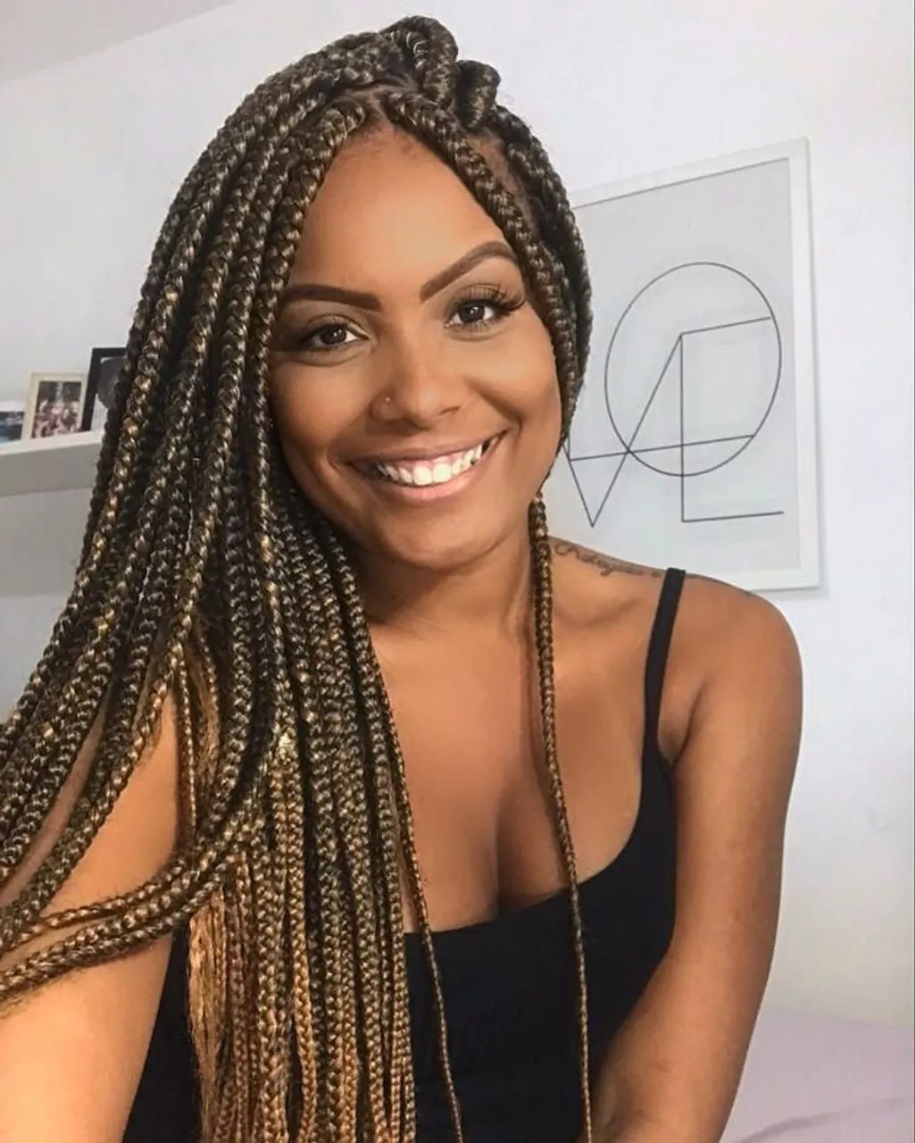 Trança box braids  - Foto 4