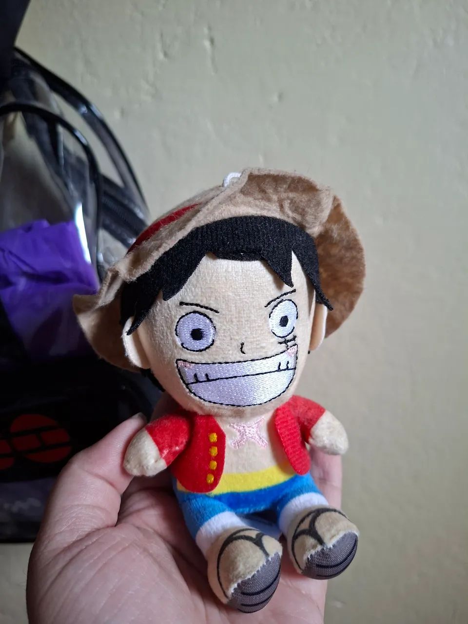 Chaveiro de Pelúcia Luffy One Piece