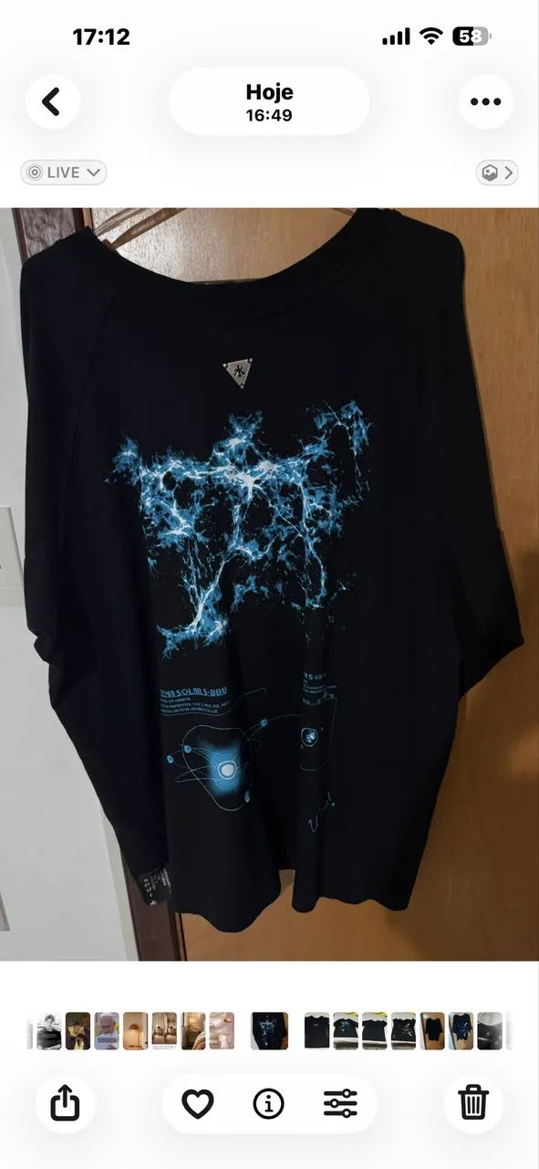 CAMISETA SHUI OVERSIZED SYSTEM MALHA STREET FW24