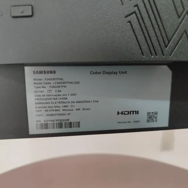 Monitor Gamer Samsung Odissey 24" 144htz - Foto 3