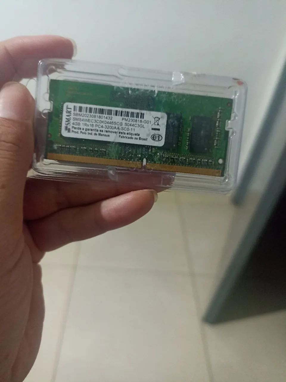Memória RAM 4gb DDR4 sodim 