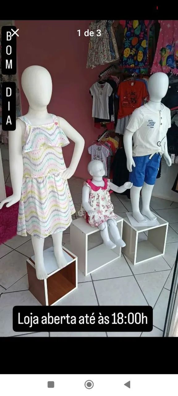 Manequins infantil