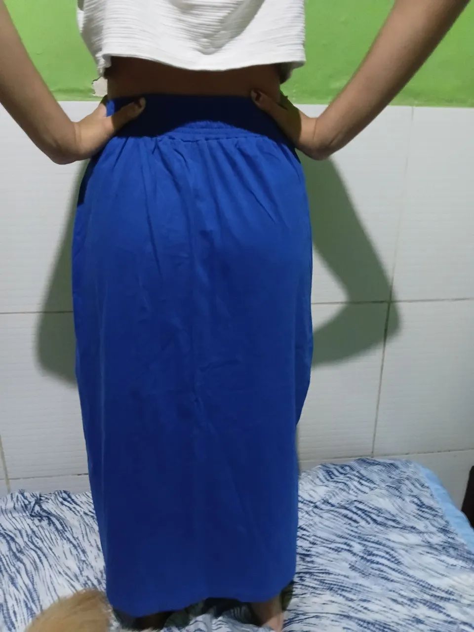 Saia azul P - Foto 2