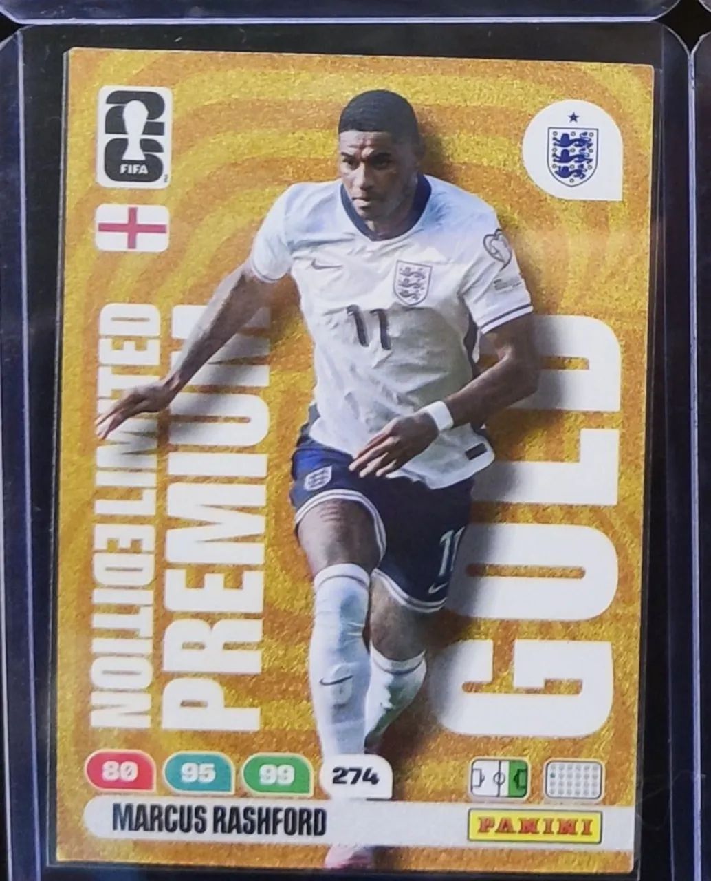 Card Adrenalyn LIMITED EDITION PREMIUM GOLD 