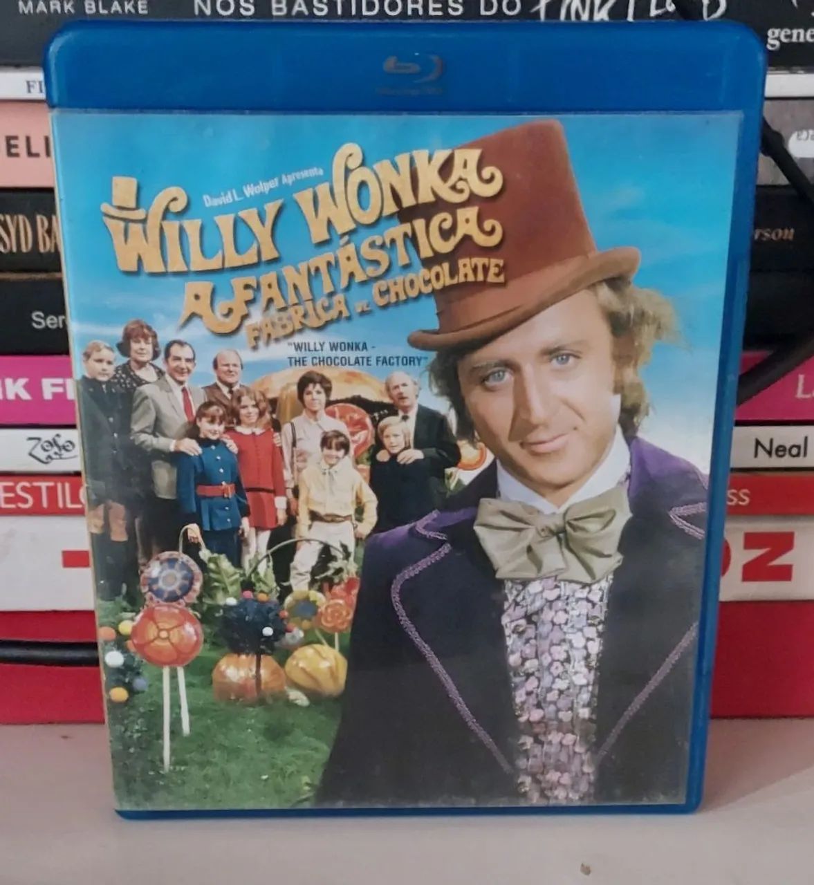Blu-Ray Willy Wonka A Fantástica Fábrica de Chocolate- Clássico de 1971- Original 