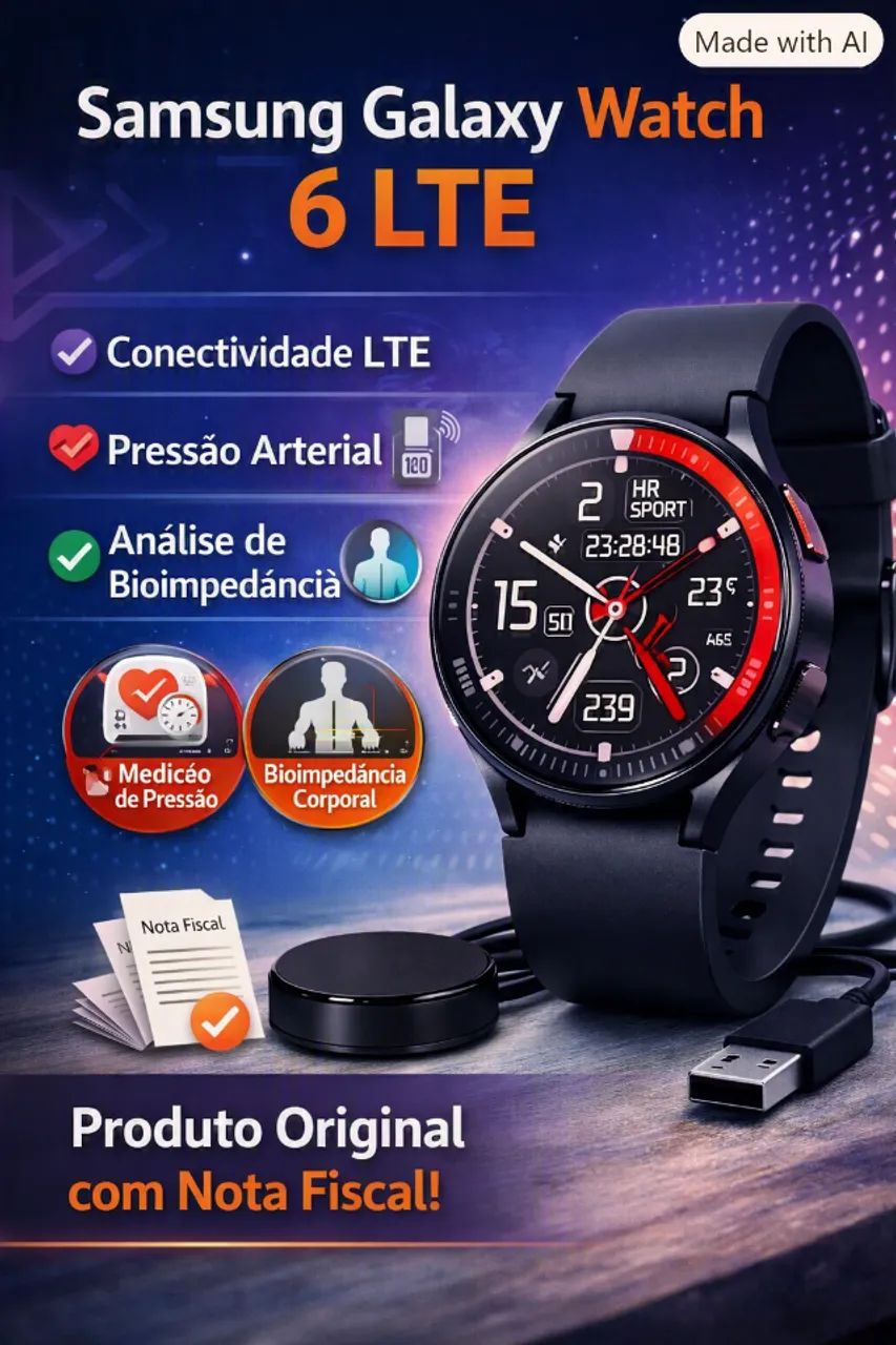 Samsung Galaxy Watch 6 LTE e NFC - Foto 3