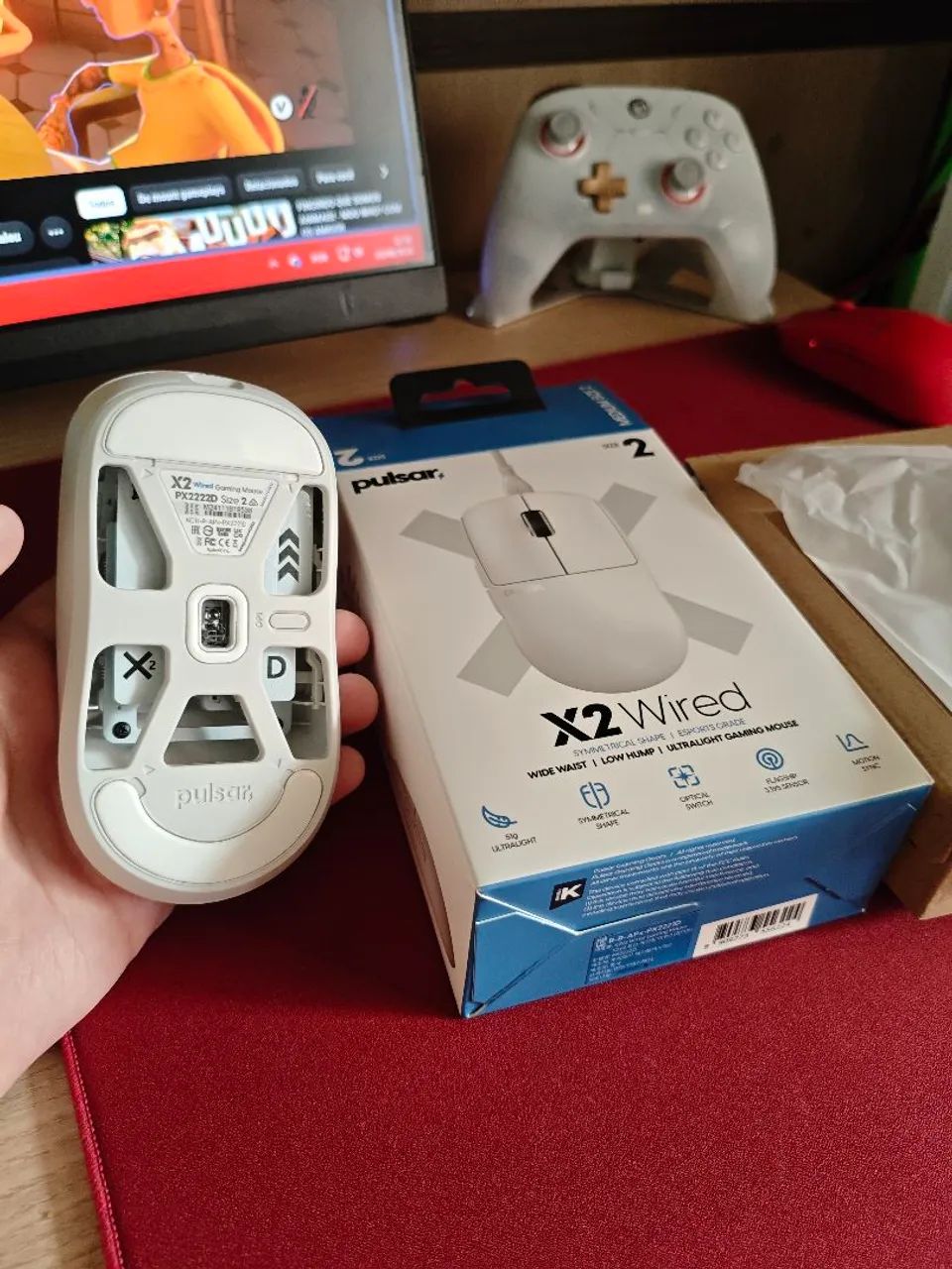 Pulsar X2 COM FIO BRANCO OPENBOX  - Foto 5