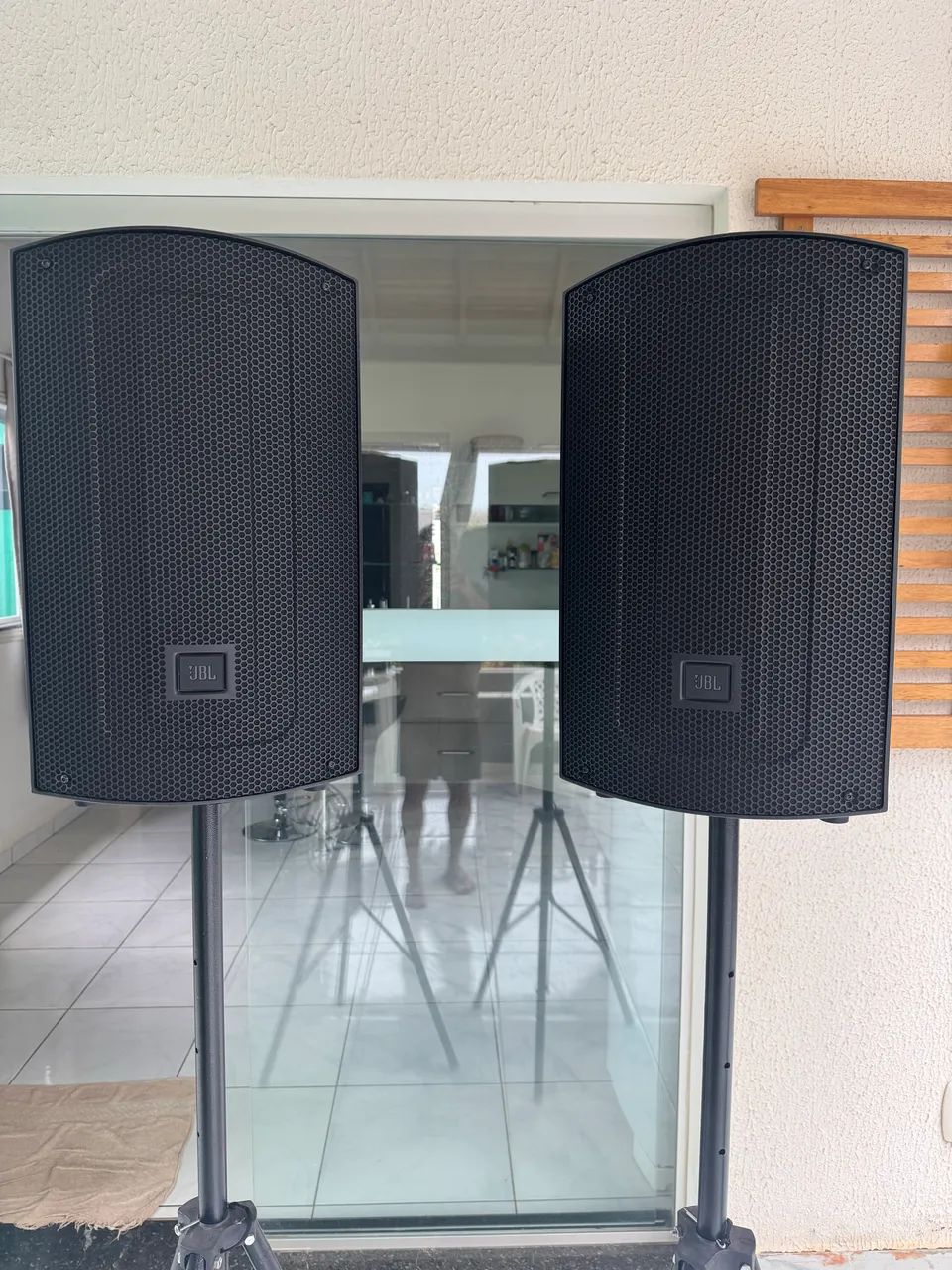 CONJUNTO JBL MAX 10 COM MICROFONE PROFISSIONAL  - Foto 4