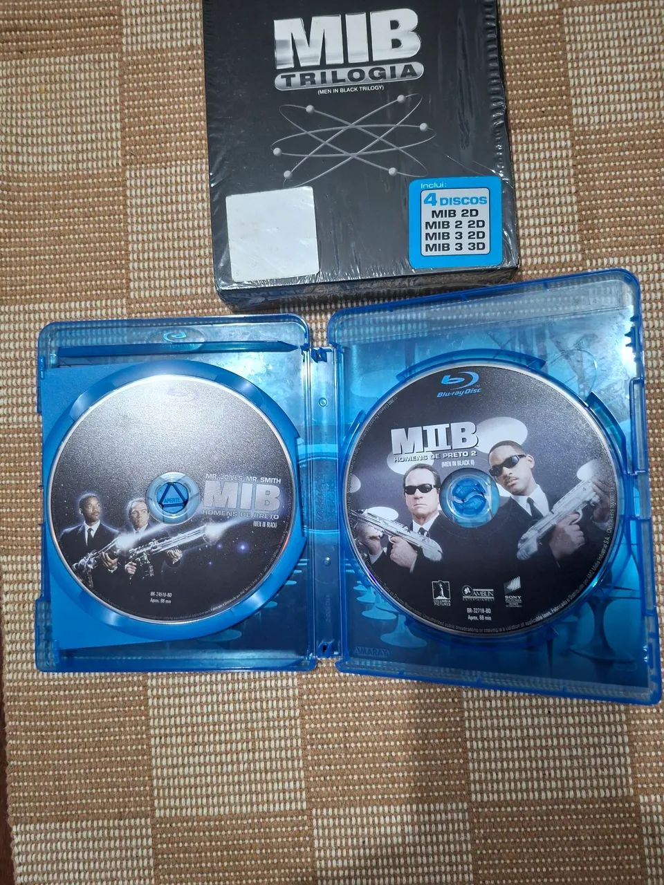 A TRILOGIA MIB EM BLU-RAY  - Foto 2