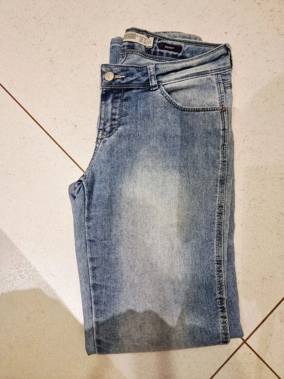 Calça jeans skinny Zara  - Foto 4