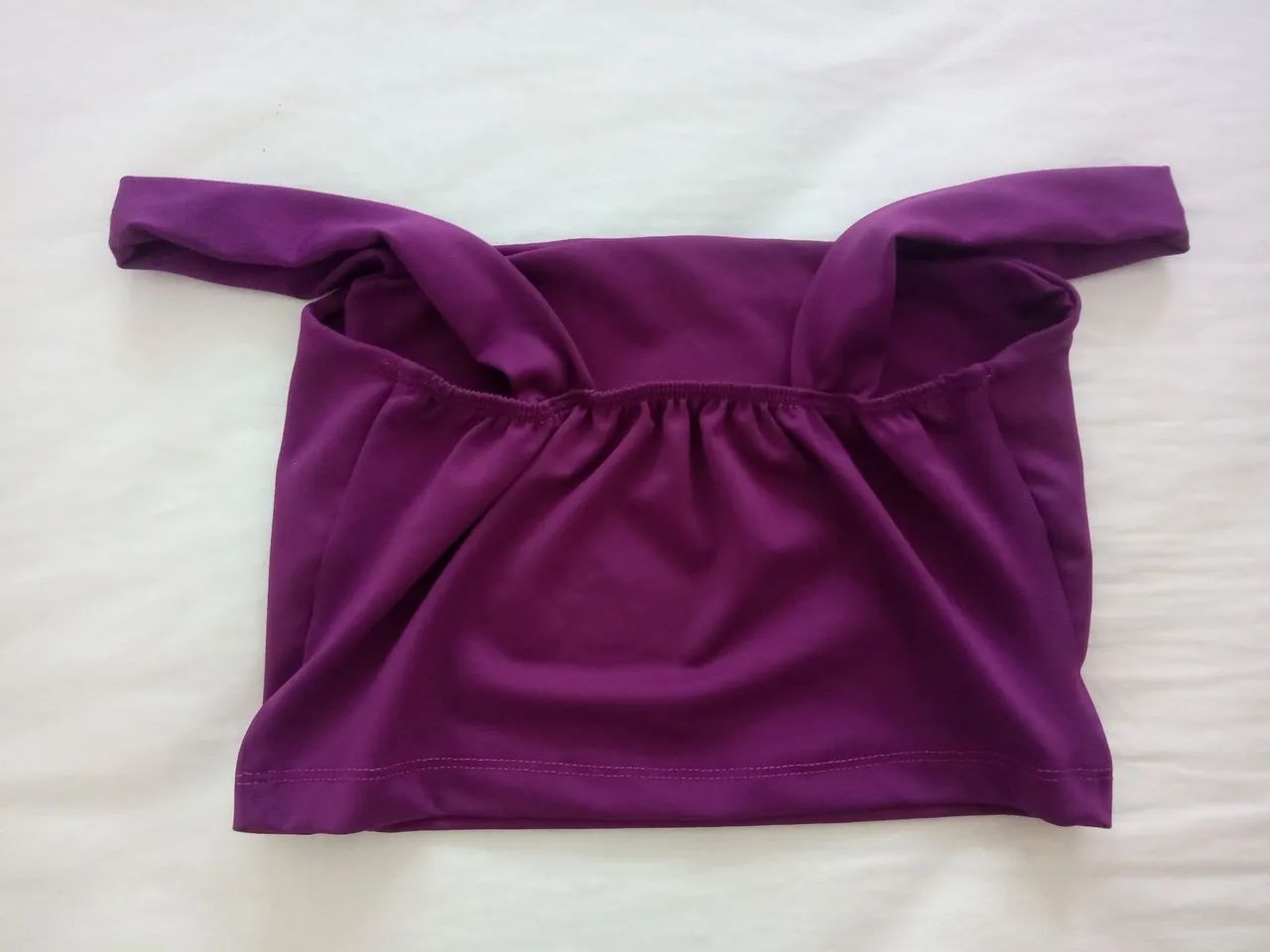 Cropped Roxo Feminino - tam. P - Foto 2