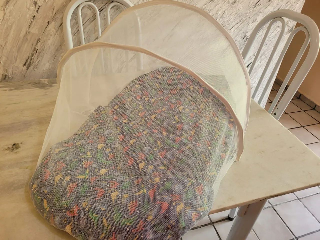 Ninho Redutor de Berço para Bebê com Mosquiteiro  - Foto 3