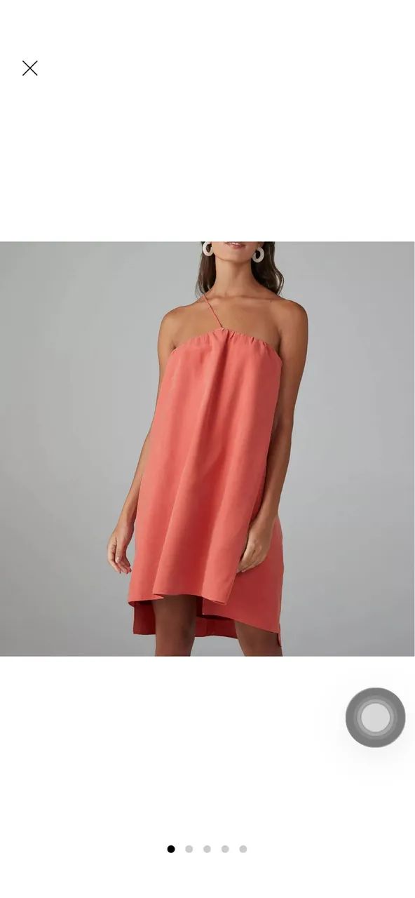 Vestido laranja nunca usado - Foto 5