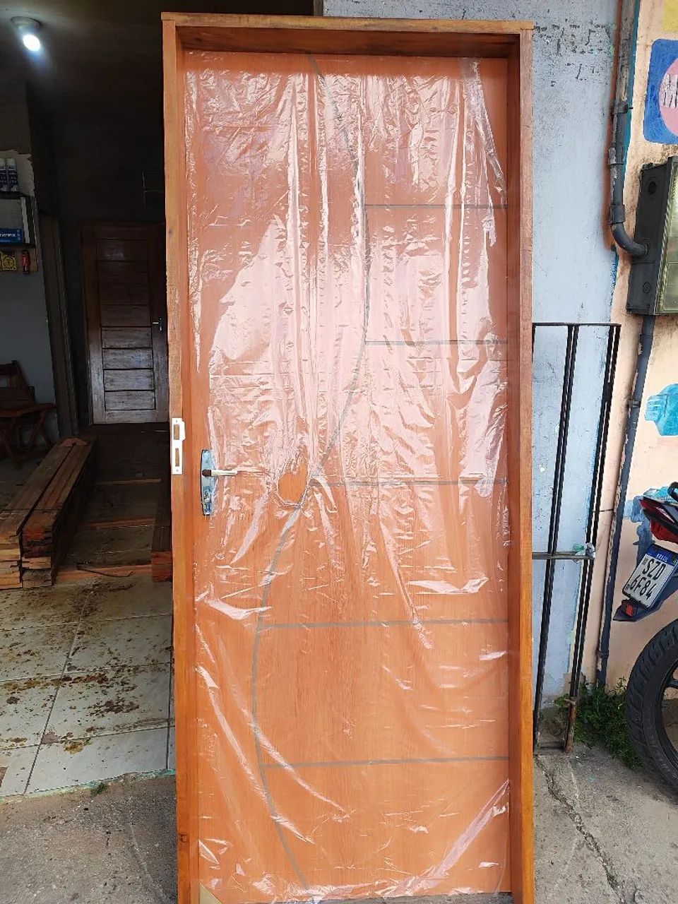 porta de HDF, madeira e mdf 2