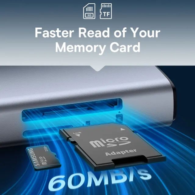 Hub Baseus Usb C 7 em 1 - Foto 4