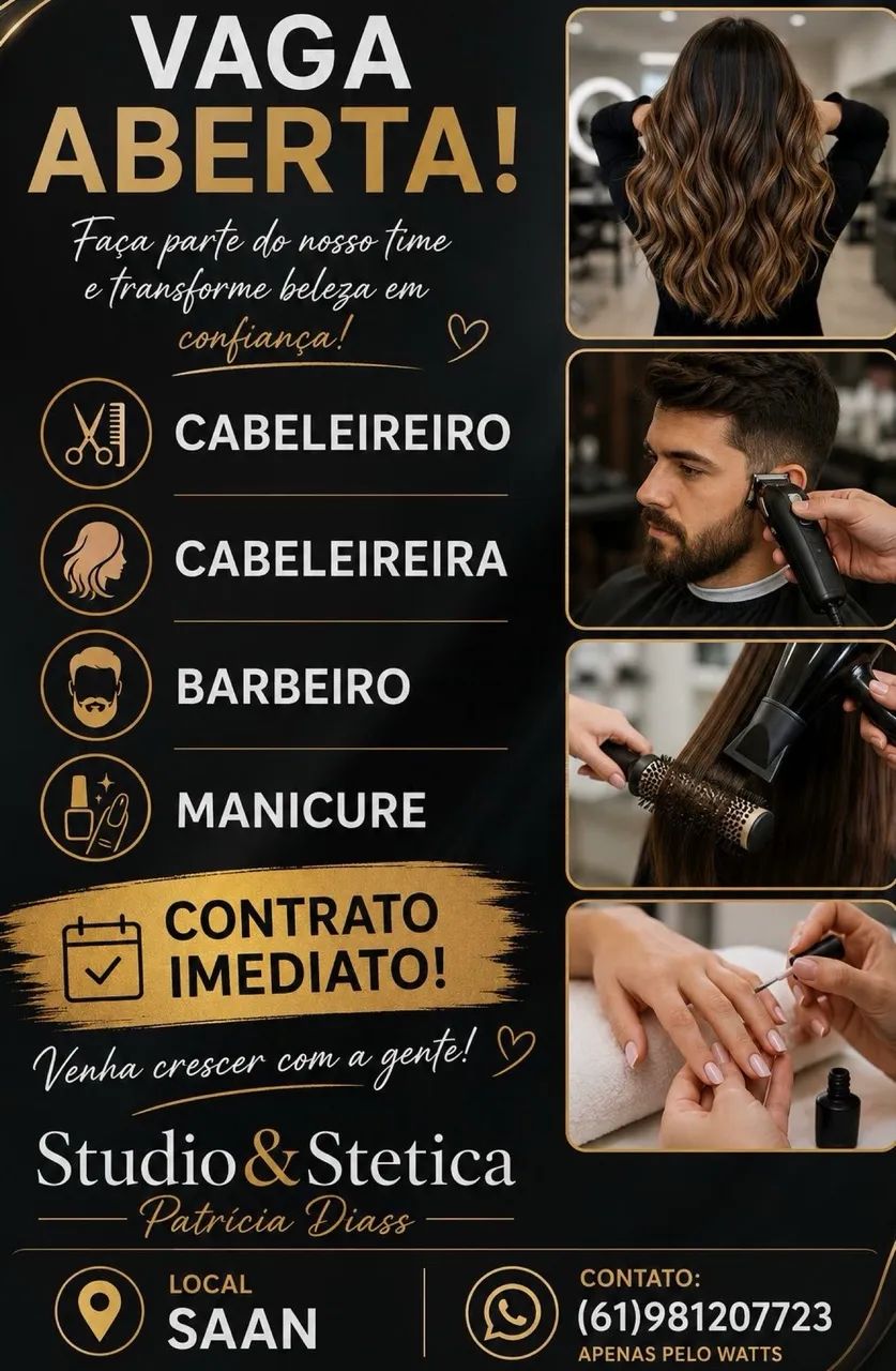 Contrata-se profissionais