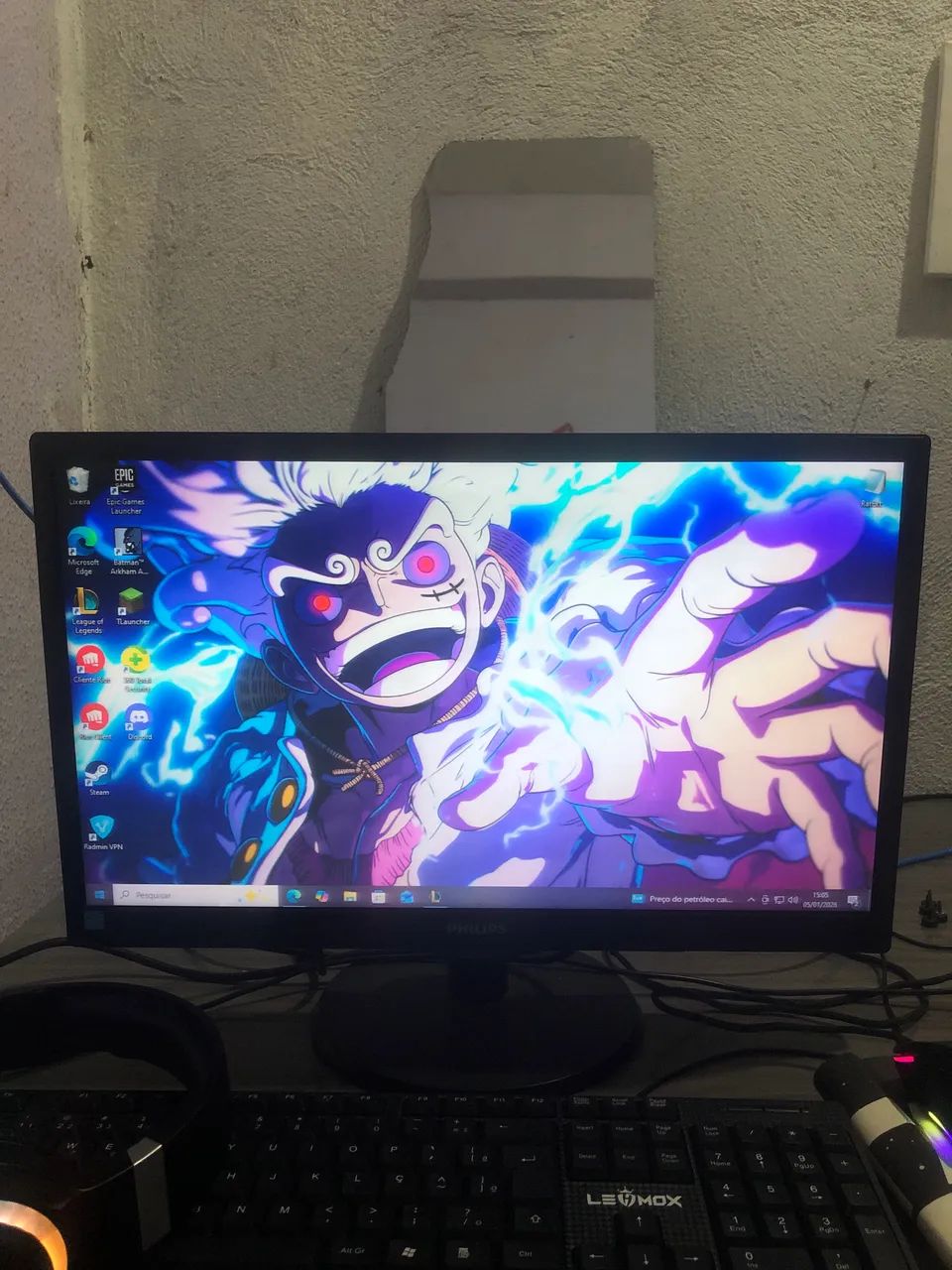 Monitor gamer 21?5 polegadas 