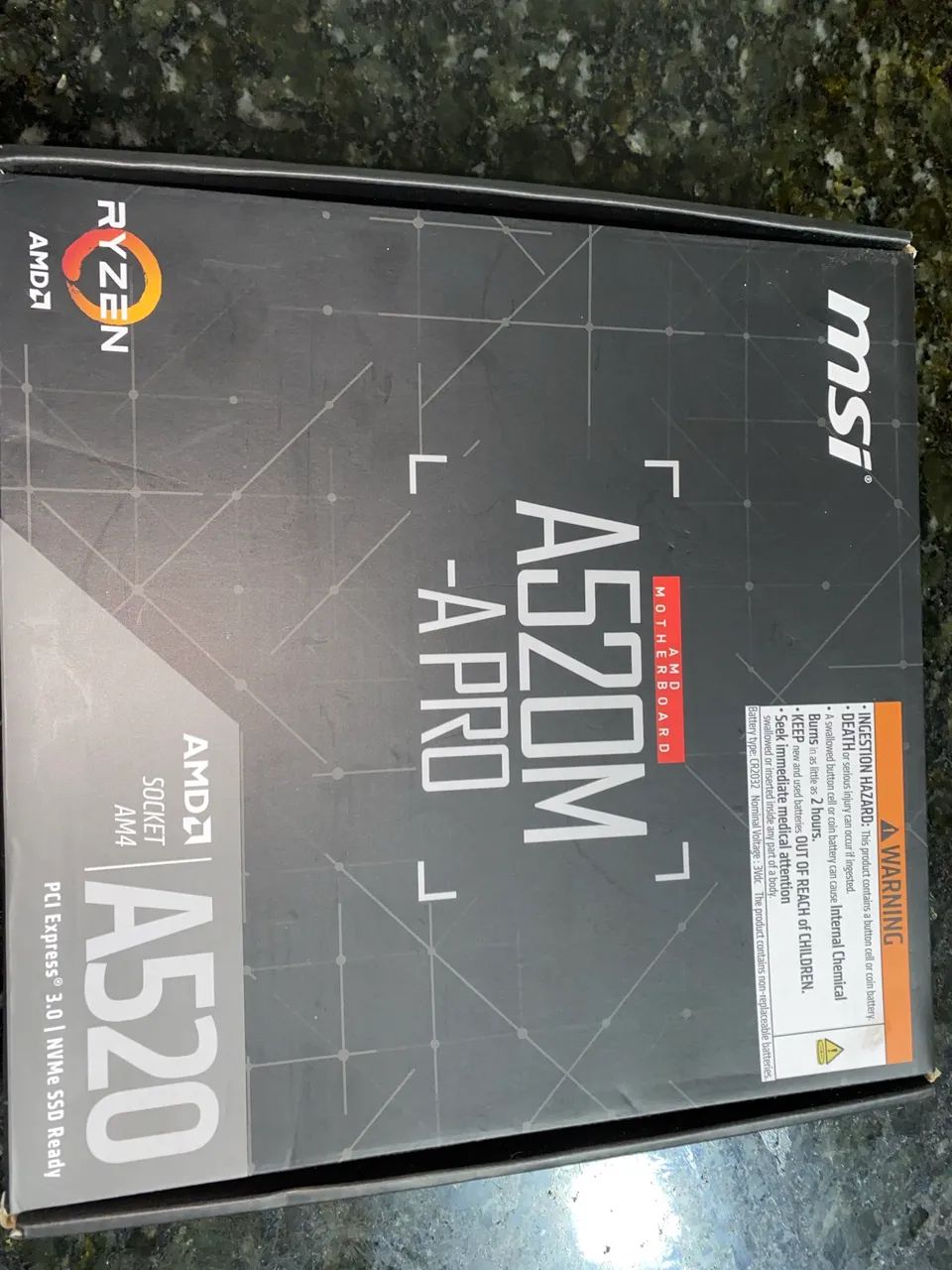 Placa-mãe Msi A520m-a Pro Am4 Matx Ddr4 Hdmi Dvi M.2 Preto - Foto 4