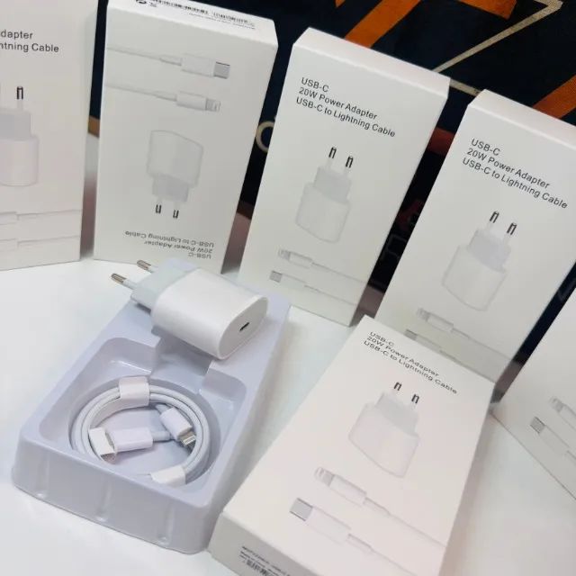 Carregador USB-C 20W + Cabo para iphone