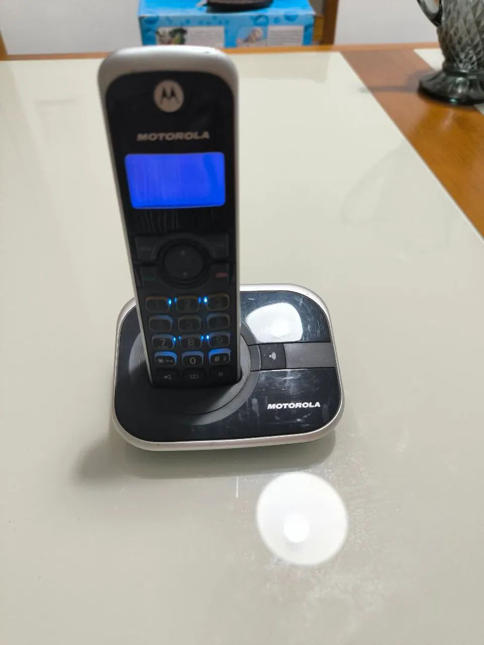 Aparelho telefone Motorola sem fio,para utilizar ou para colecionadores