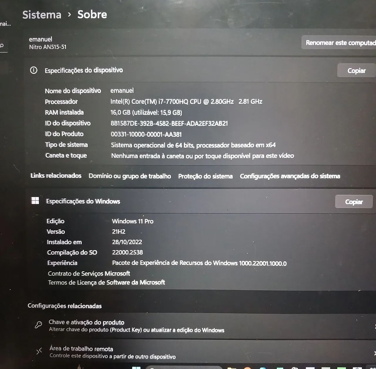 Nitro 5 Acer - Foto 5