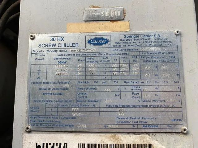Chiler Carrier 30HX - Foto 4