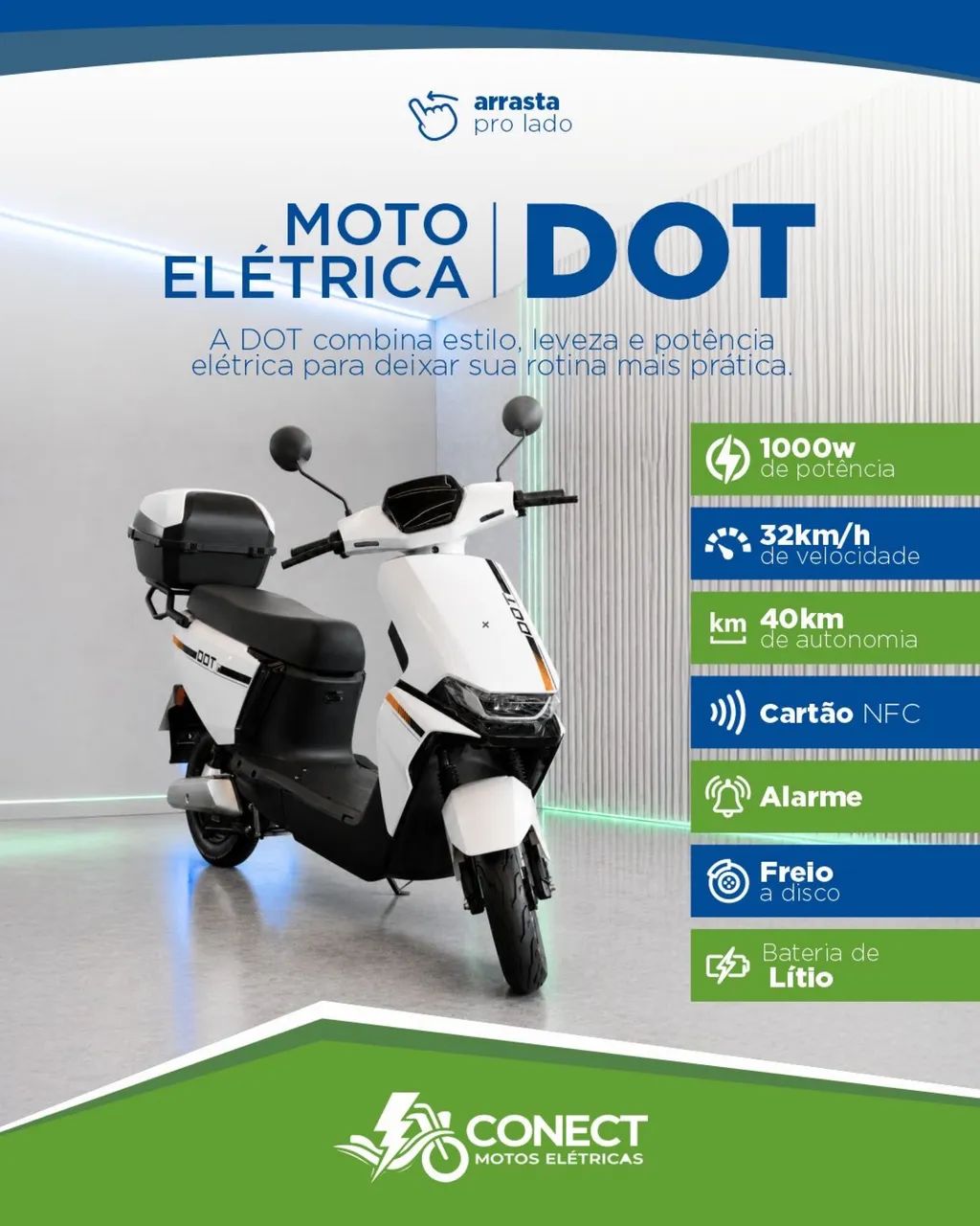 Moto elétrica Dot - Foto 2