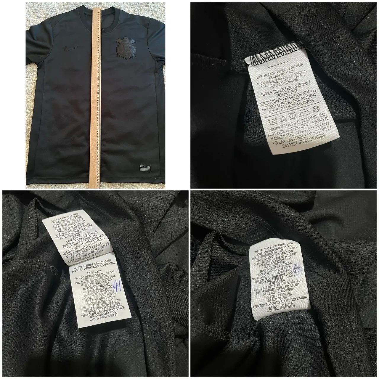 Camisa Corinthians All black Excelente estado  - Foto 5