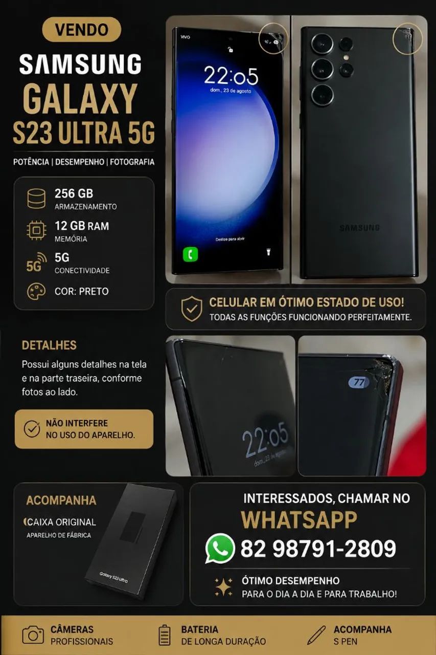 GALAXY S23 ULTRA 256GB 