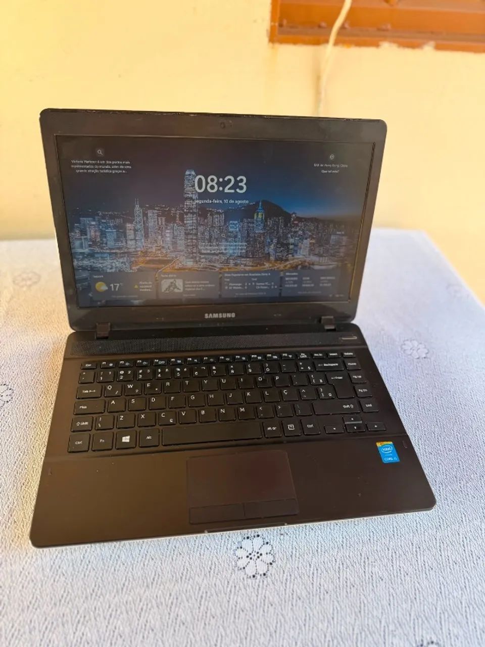 Notebook i5 8gb ram 224gb ssd