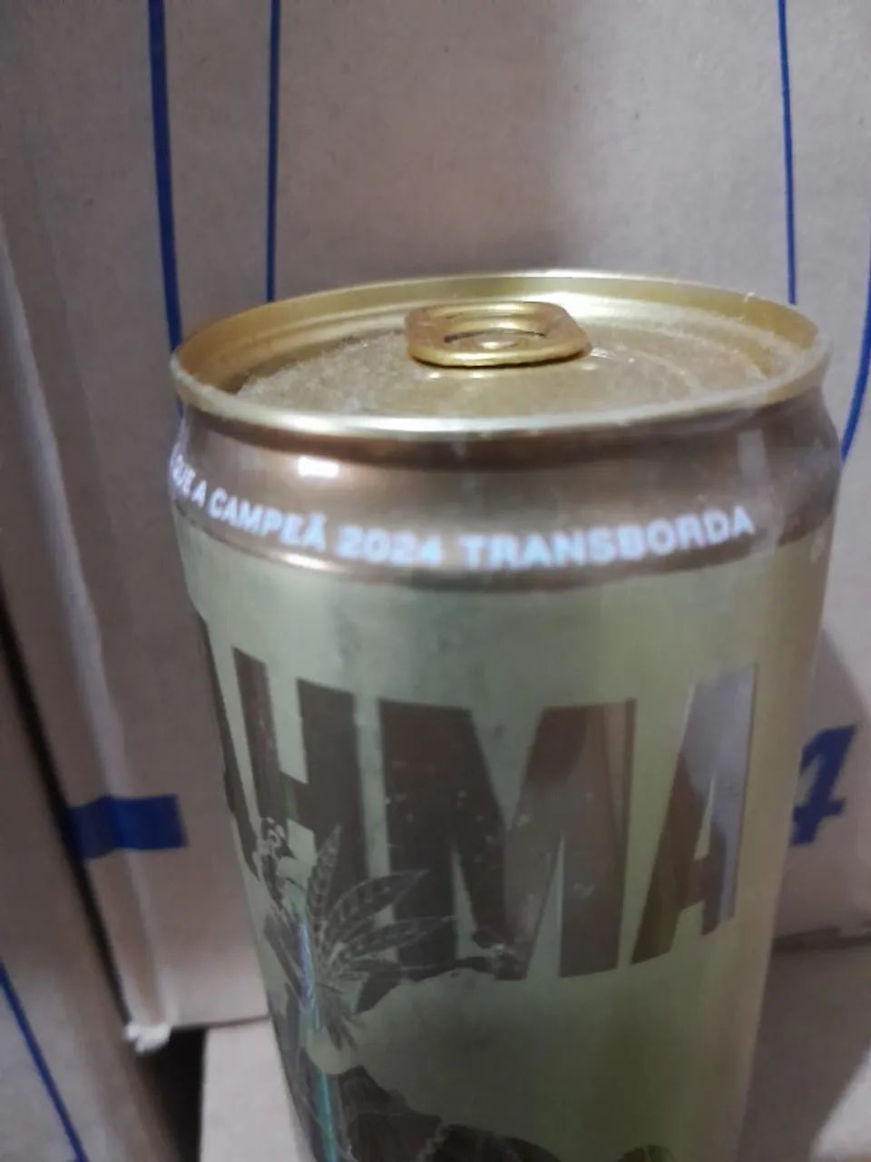 Lata Dourada da Brahma Campeã Carnaval Samba 2024 Lacrada 269ml - Foto 4