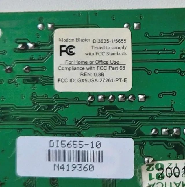 Placa Modem PCI Creative Blaster - Foto 2