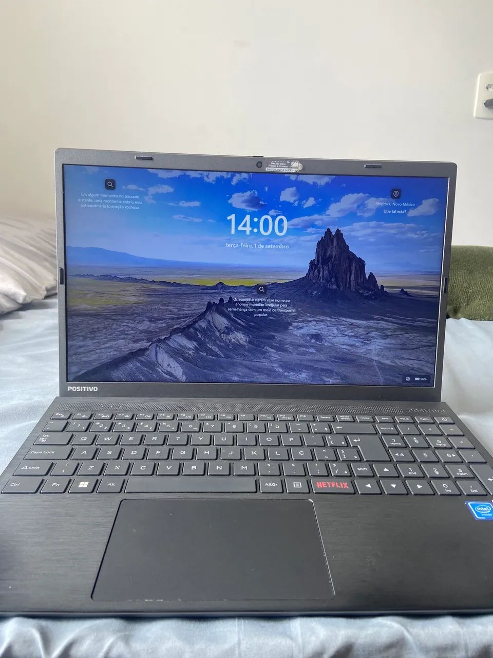 Notebook postivo motion - perfeito para estudos e home office (cinza) - Foto 2