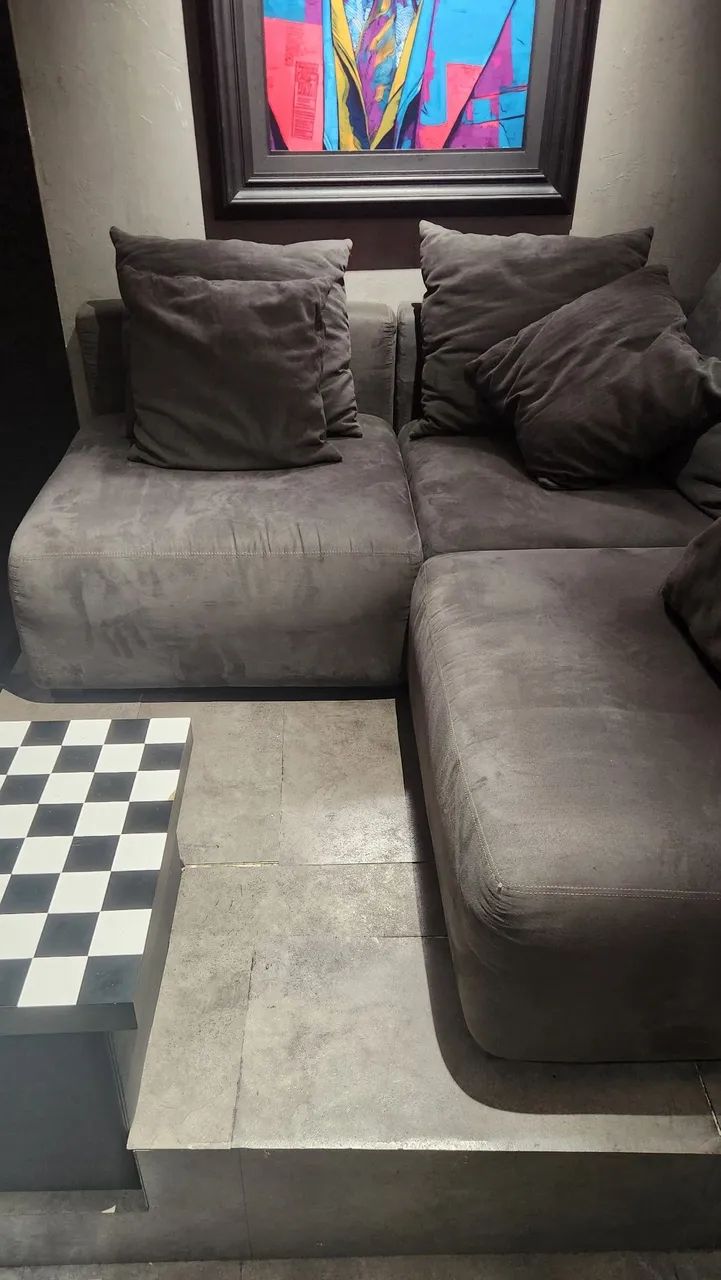 L-shaped modular sofa470973227079444481