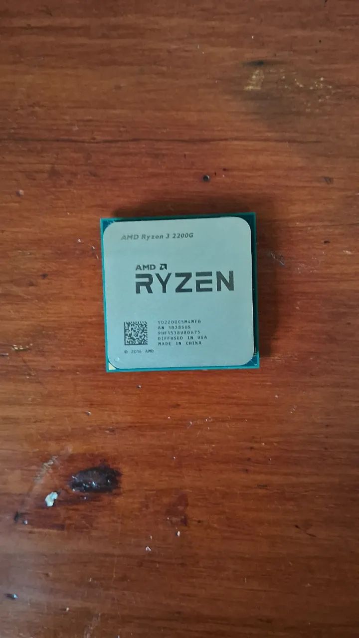 Ryzen 3 2200g + cooler original - Foto 3