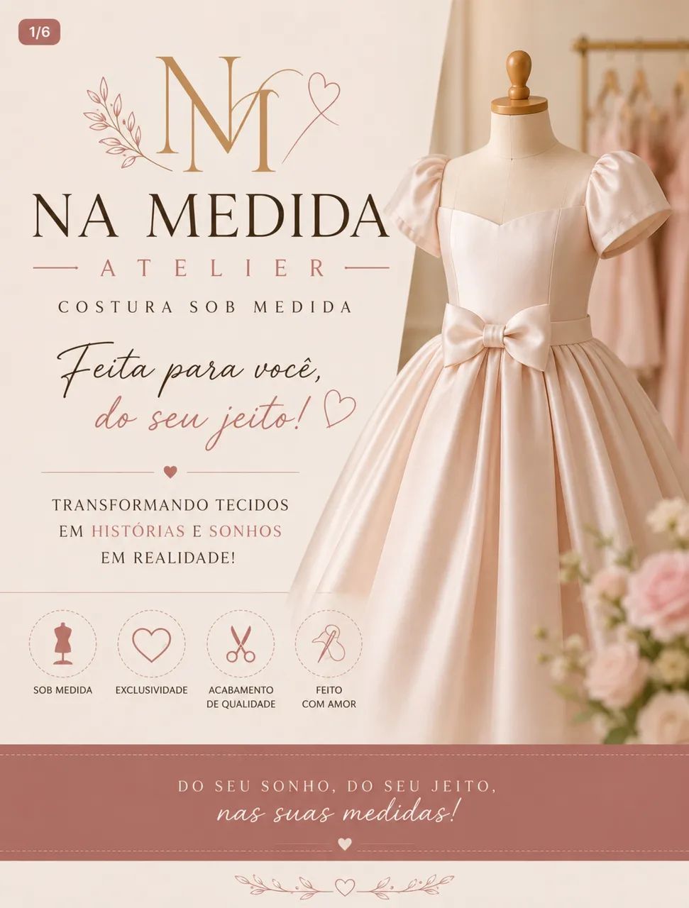 Atelier de costura / costureira 