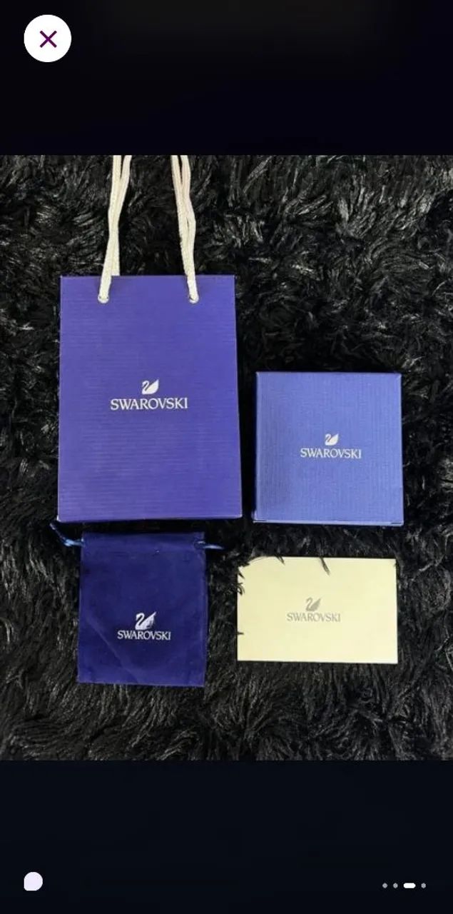 Colar cisne swarovski  - Foto 4