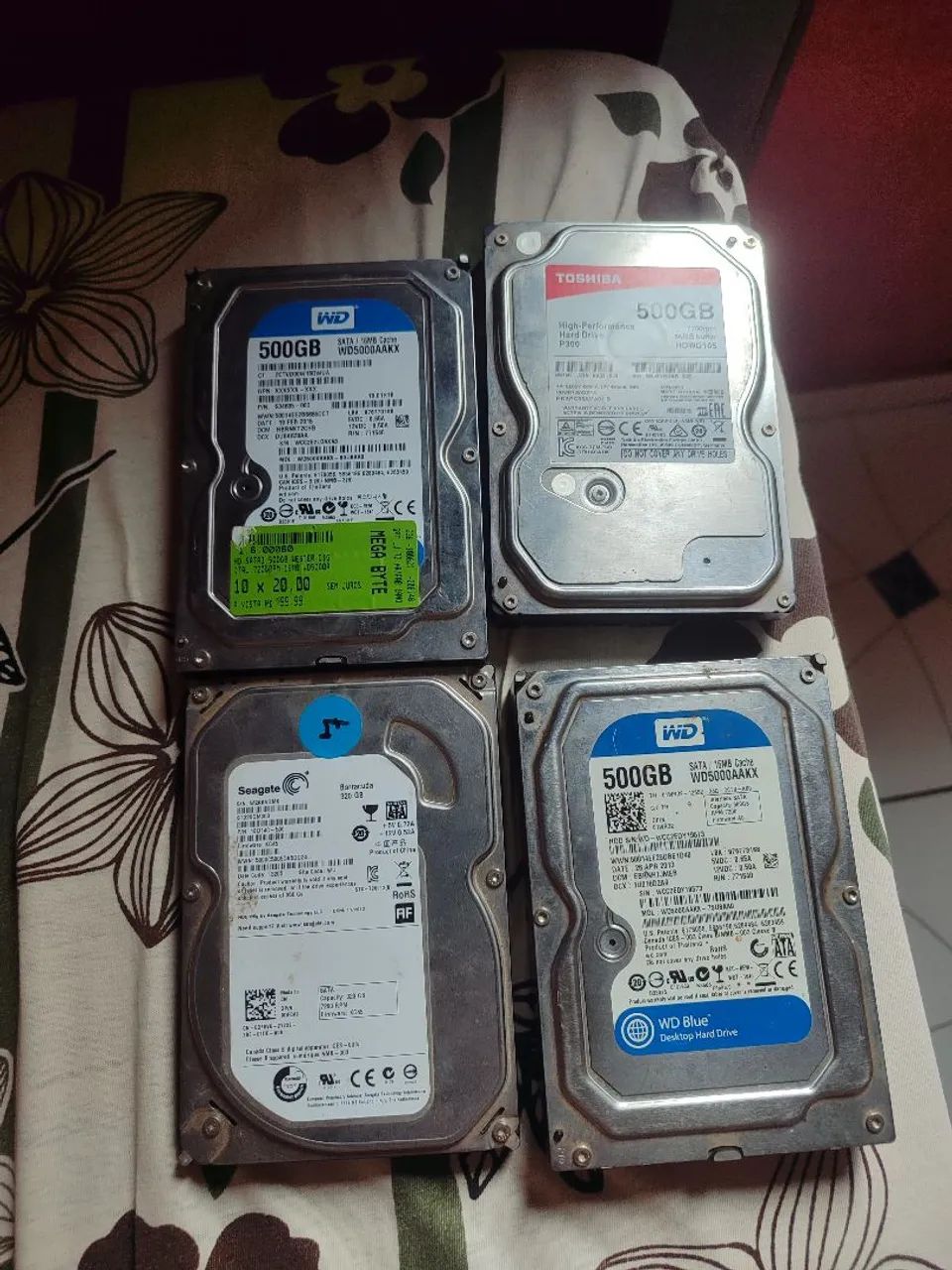 HD's de computador usados