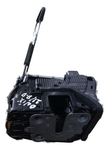 Fechadura Eletrica Gm Onix Dianteira Direita 2021 Preto E Branco