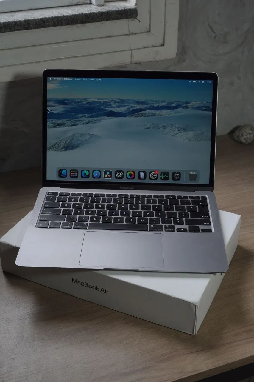 MacBook Air M1 troco em iPhone  - Foto 2