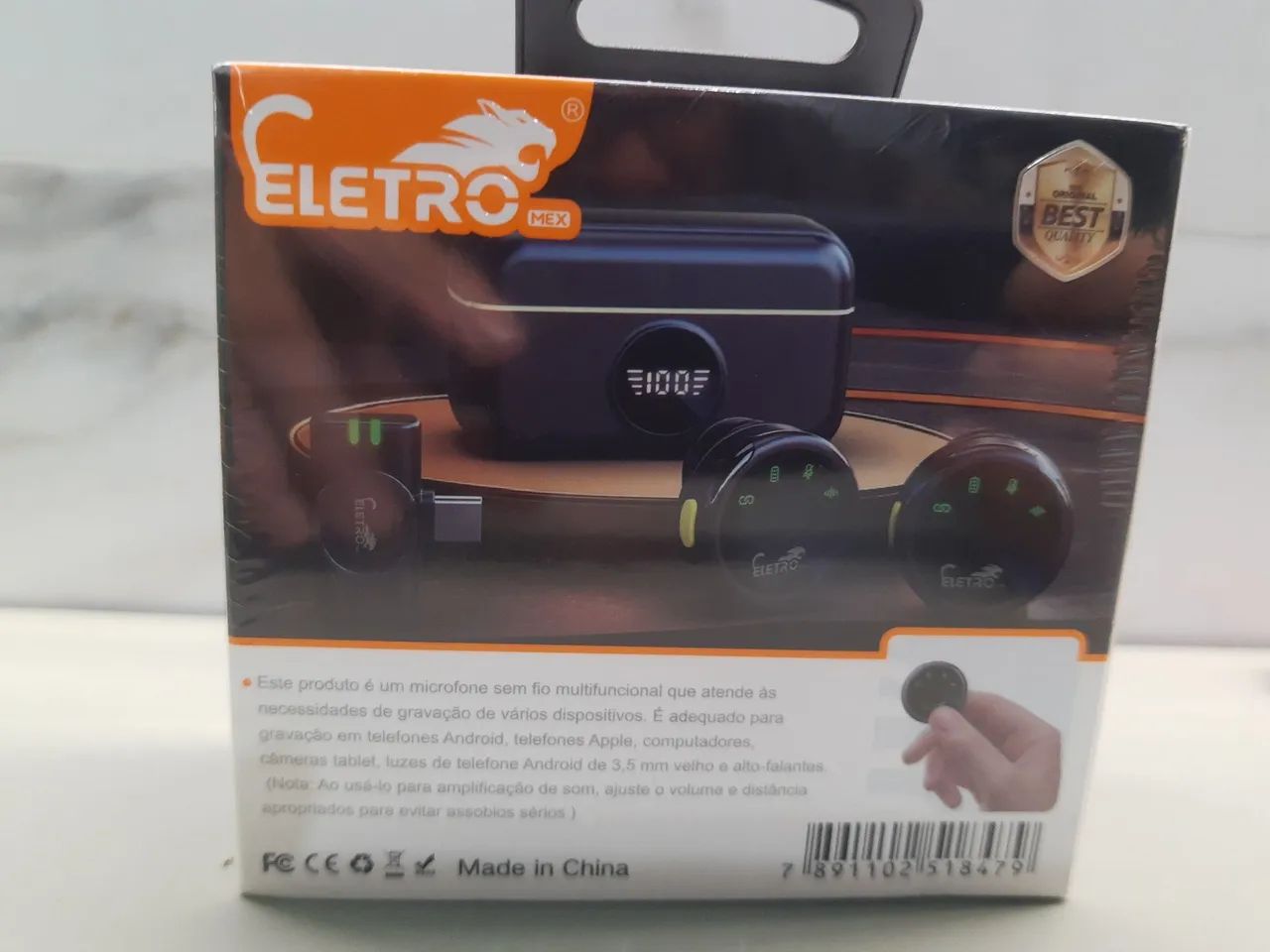 Microfone sem fio 