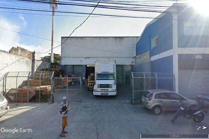 galpao galpão aluguel, 1.000m2 - Rua Benjamin Constant saída p BR101