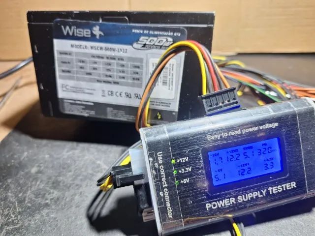 fonte atx wise 500w  - Foto 5