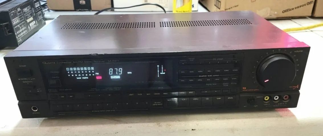 Receiver Technics Importado com equalizador e controle remoto - Foto 3
