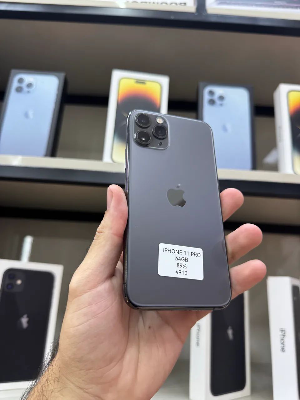 IPHONE 11 PRO 64GB PRETO SEMI NOVO PROMOÇÃO IMPERDIVEL - Celulares