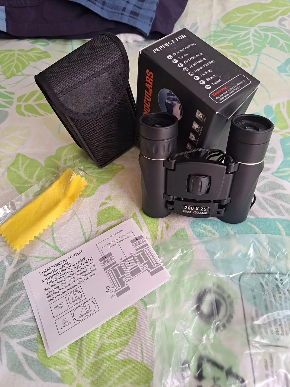 Vendo este binóculo novo sem uso ainda na caixa.  - Foto 3