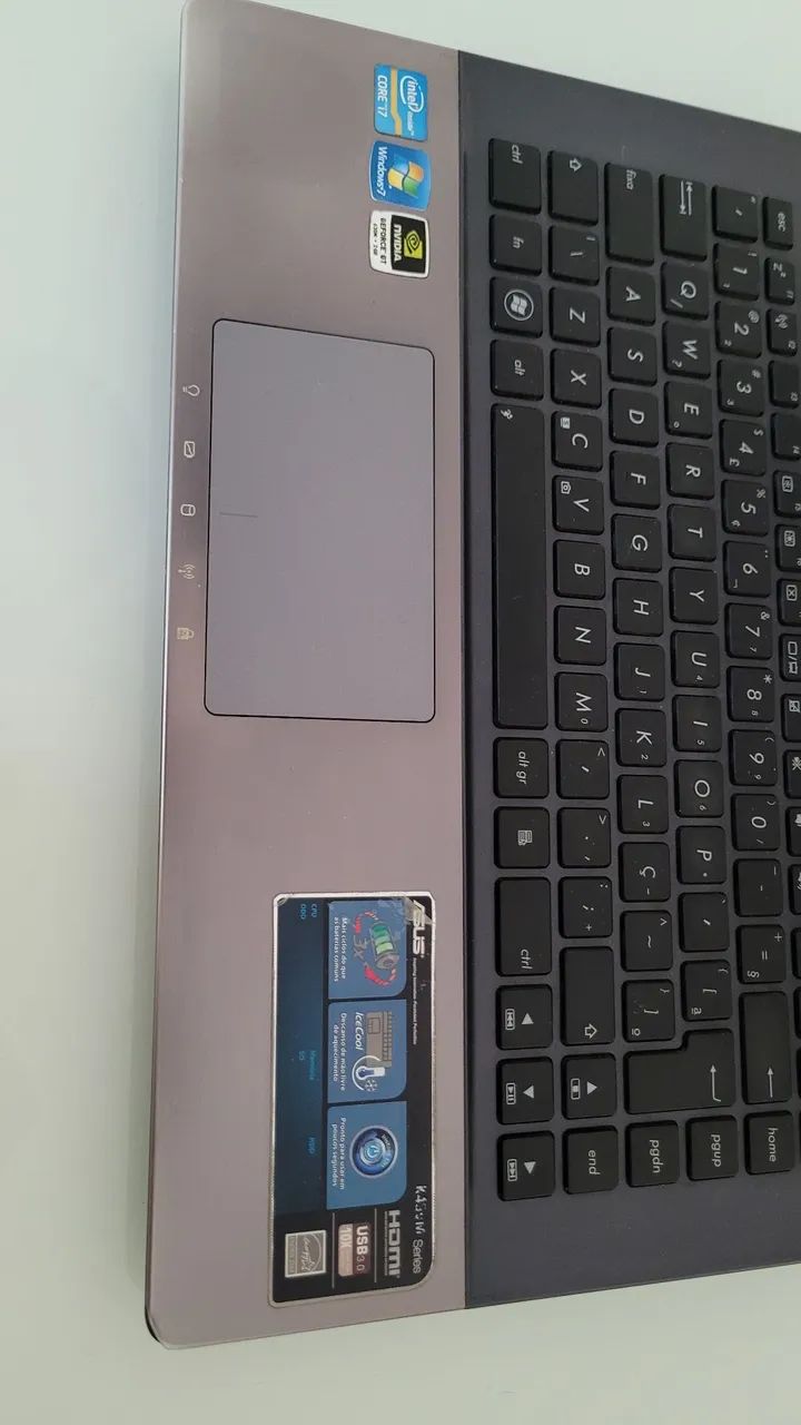 Notebook Asus i7 + placa de vídeo  - Foto 3
