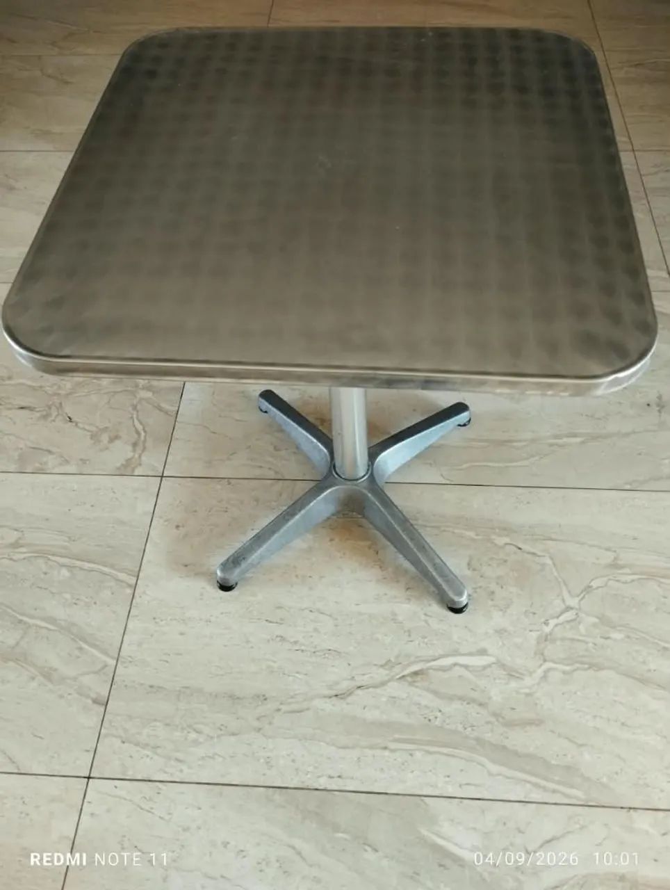 3 mesa e 12 cadeira aluminio - Foto 4